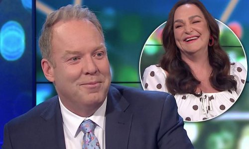 The Project's Peter Helliar got his 'bits stuck in a Hugo Boss suit'