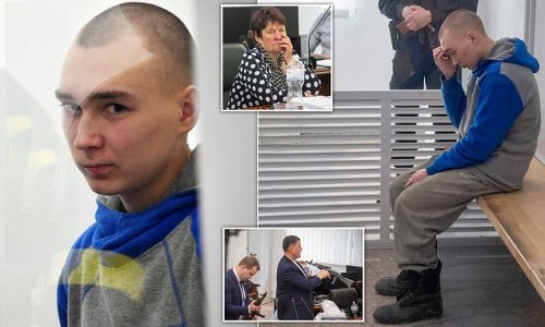 'I didn't want to kill, but that's what happened': Russian tank commander who murdered an innocent Ukrainian grandfather says 'I'm truly sorry' as his defence lawyer insists he is not guilty of war crimes
