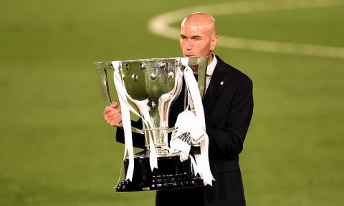 Zinedine Zidane believes LaLiga glory can inspire Real Madrid to prevail against Manchester City