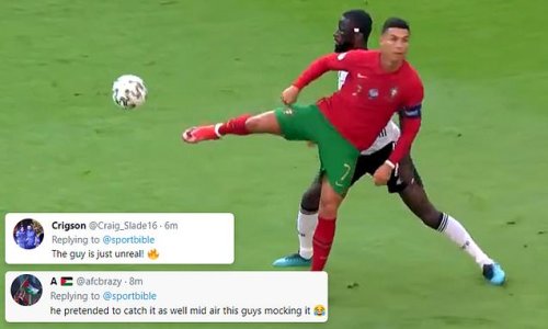 Social media reacts to Ronaldo's outrageous piece of skill ...