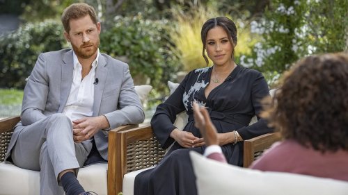 How Princess Diana felt 'very uncomfortable' around Oprah - but Meghan Markle formed a close bond with the TV host