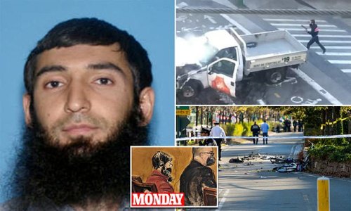 NYC bike path terrorist escapes the death penalty due to split jury and is  sentenced to life in prison for 2017 van attack that killed EIGHT |  Flipboard