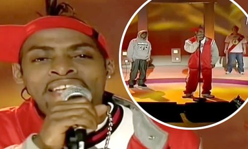 Hilarious resurfaced clip shows Coolio performing with middle-aged backing dancers who were actually production crew on Irish daytime chatshow after it 'booked him by mistake'