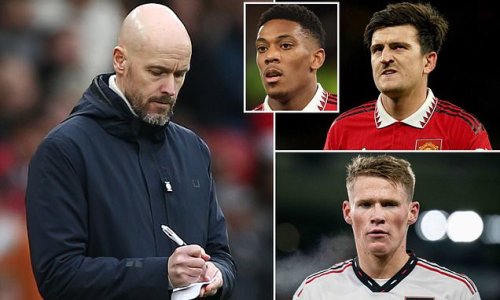 Erik ten Hag is preparing for big summer CLEAR OUT at Old Trafford as Harry Maguire, Scott McTominay and Anthony Martial could all leave the club, amid talk of new investment at Manchester United