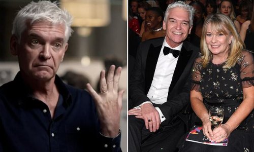 Phillip Schofield stuns by making 'greatest apology' to lover NOT his wife as he hints he wants to repair marital relationship with Stephanie admitting 'I have a good marriage but it's not great right now'