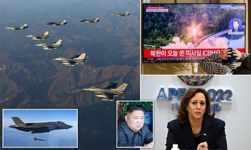 US, Japan And Seoul Hold Military Drills Hours After North Korea Tested ...