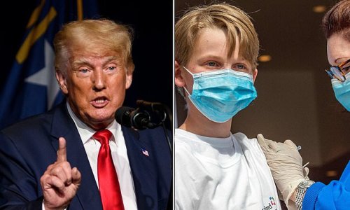 Trump says coronavirus vaccines are potentially dangerous for kids