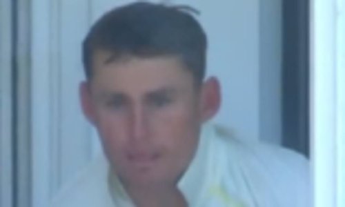 Wake up, Marnus! Australia star's nap is cut short after David Warner's early dismissal in the second innings of their World Test Championship final