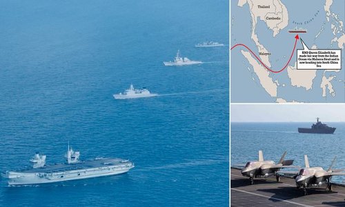 Britain is 'a bi*ch asking for a beating' with its South China Sea warship challenge, Beijing warns
