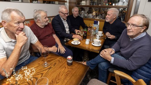 Welcome to Forest's Thursday club! Legends gather every week to check in on their old Nottingham teammates and swap riotous tales of adventure... before hopping on the bus home
