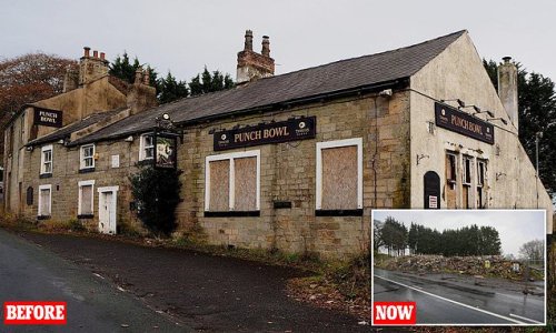Owners Grade-II listed 18th century pub 'haunted' by notorious highwayman Ned King are found guilty of unlawfully demolishing derelict building after it was knocked down last year