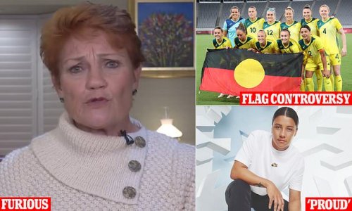 Pauline Hanson wants to know where PM stands over that Matildas' photo