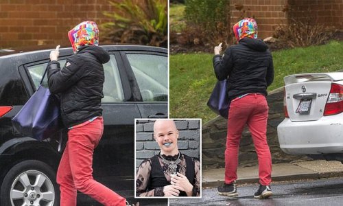 EXCLUSIVE: Biden's non-binary nuclear waste guru Sam Brinton is seen for FIRST time since stealing woman's bag from airport carousel - as government REFUSES to say whether salary is still being paid