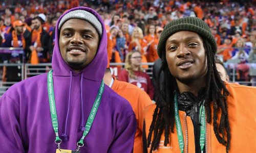 Browns quarterback Deshaun Watson recruits his former Texans teammate DeAndre Hopkins after the All-Pro receiver was cut by Cardinals: 'I think D-Hop would love to play in Cleveland'