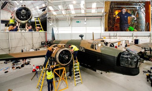 World War Two-era Vickers Wellington bomber is restored to former glory after 10 years of painstaking work - and will be centre of new exhibition