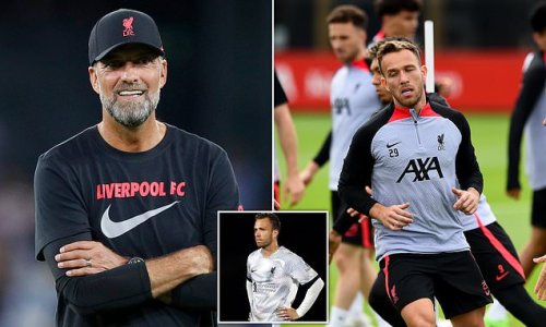 Jurgen Klopp FINALLY gets some good news in midfield with Arthur Melo overcoming 'HUGE' hurdle in getting up to speed with the Premier League - and he is now 'at the coach's disposal', insists Brazilian's agent