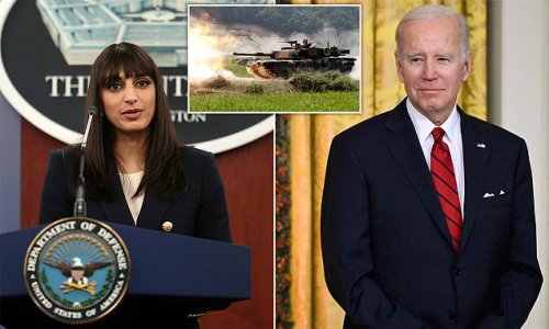 We don't have enough tanks to send to Ukraine, Pentagon admits: Biden's promise to send 31 Abrams could take up to a YEAR - because the US has to buy more