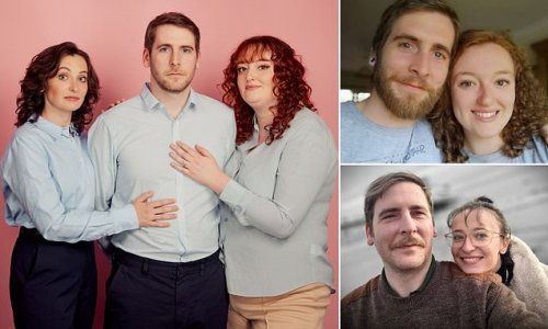 Meet Sam His Fiancee Anna And His Weekend Girlfriend Megan The Polyamorous Throuple Who 