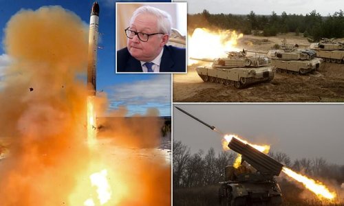 'Russia is on the verge of direct collision with US and NATO' and it is 'very possible' there will be no arms control treaty with America after 2026, Moscow warns