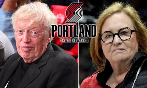 Nike co-founder Phil Knight 'has been trying to buy NBA's Portland Trail Blazers for a YEAR in deal worth more than $2bn... but current owner Jody Allen insists team is not on the market'