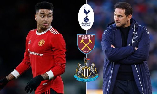 Free agent Jesse Lingard 'sees Everton as a last resort because of Toffees' financial worries'... with West Ham, Tottenham and Newcastle interested as the ex-Man United attacker eyes next club ahead of World Cup season