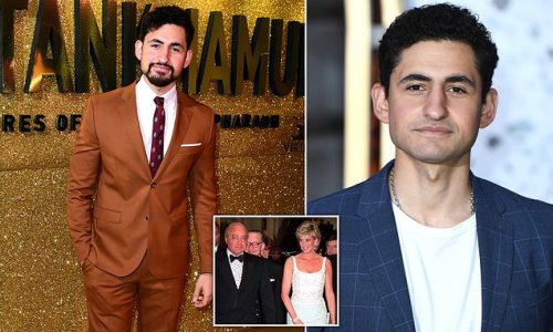 'Beyond grateful': Award-winning actor 'honoured' to be cast as a young Mohamed Al-Fayed in new series of The Crown set to show Diana's final years