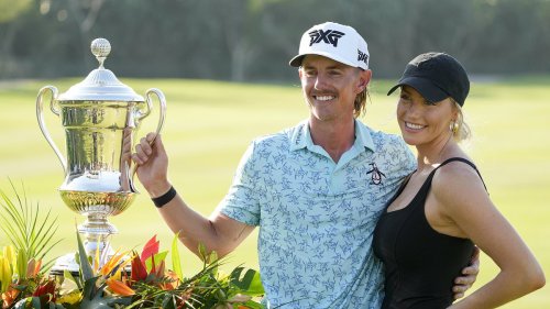 Former nightclub bouncer Jake Knapp lands $1.5MILLION prize after sealing maiden PGA Tour win at...