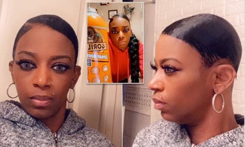 Mom who set hair with Gorilla Glue gets short 'do for Valentine's Day