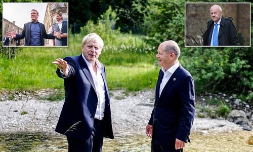 Boris urges focus on Ukraine as Tory rebels call for Cabinet to stage coup and rumours swirl of SIX MPs defecting to Labour - but even plotters admit the PM will 'probably' still be there in the Autumn
