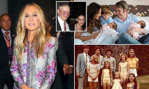 Putting family first! As Sarah Jessica Parker shares the heartbreak of losing her step-father to an 'unexpected illness', FEMAIL reveals how VERY humble beginnings shaped the Sex and the City star's notoriously private personal life