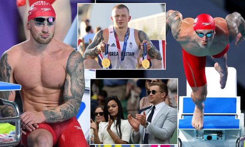 'Gold medals can't fix my problems': Three-time Olympic swimming champion Adam Peaty opens up on his 'self-destructive spiral' after admitting to alcohol issues and depression