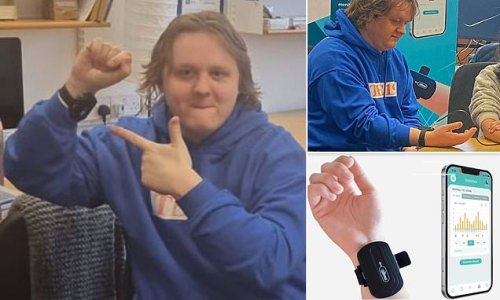 A cure for Tourette's? Singer Lewis Capaldi tests watch-like device that suppresses tics by releasing tiny electrical currents to nerves in the wrist