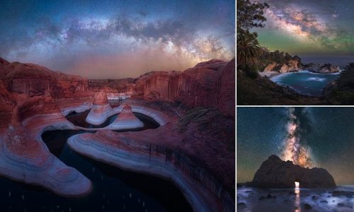 Rising star! Instagramming photographer's awe-inspiring astronomy photos capture the magical skies over epic American and Australian landscapes