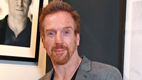 Damian Lewis is joined by celeb friends at a charity arts exhibition in honour of his late wife...