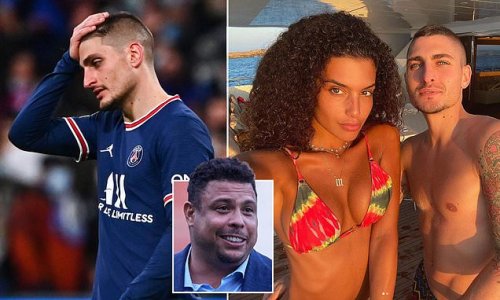 Marco Verratti’s Ibiza holiday home is robbed of over £2.5MILLION worth of cash and jewellery while the PSG star and his model wife were out as police descend on property owned by Brazil icon Ronaldo