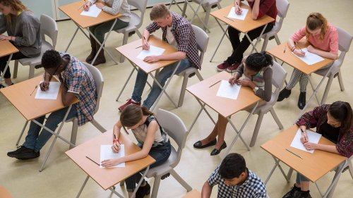 Could YOU pass this GCSE maths exam? As teenagers across the UK brave gruelling tests, try your hand at these problems