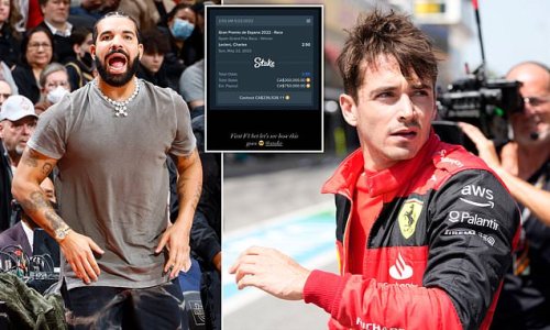 Rapper Drake loses more than $230K after betting Charles Leclerc would win the Spanish Grand Prix in first (and probably last) F1 bet