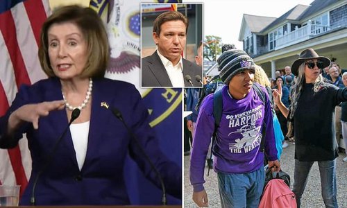 Nancy Pelosi claims Florida farmers are angry DeSantis is shipping migrants North because they 'need them to pick crops'