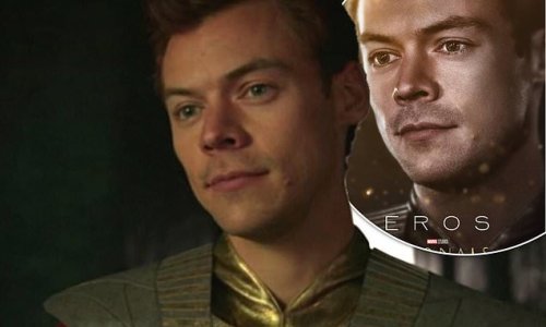 Harry's a hero once again! Styles 'signs five-movie deal with Marvel Studios worth $100 million' to revise his Eternal’s character Eros