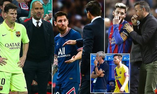 Mauricio Pochettino is the latest coach to feel Lionel Messi's wrath