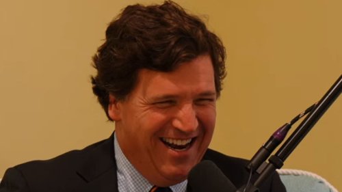 Tucker Carlson reveals he's 'flattered' by rumors he will be on the Trump 2024 ticket as his running...
