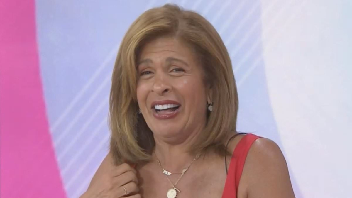Jenna Bush Hager leaves Hoda Kotb red-faced during awkward wardrobe malfunction - after it was revealed former host Kathie Lee Gifford 'dazzled' bosses with her 'boobs'