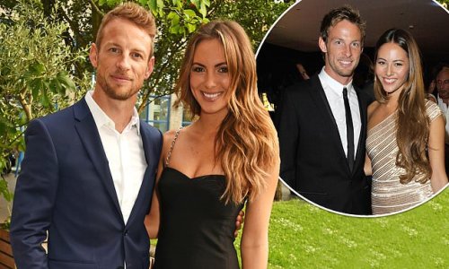 'It wasn't the best timing, he was in a divorce situation': Jenson Button's wife Brittny Ward alludes to F1 star's messy split from his ex - as he admits he was a 'selfish human' before having kids