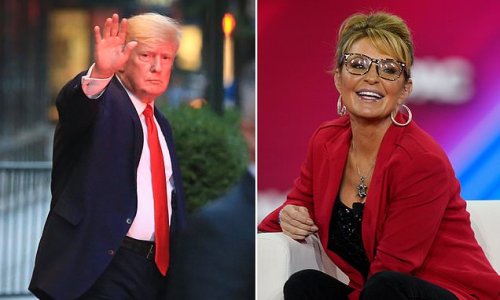 'Another day in paradise. This is a strange day': Trump jokes about FBI raid at Mar-a-Lago while dialing in to 15-minute telephone rally for Sarah Palin's House campaign