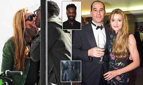 Sealed with a kiss… Has actress Natascha McElhone found love after