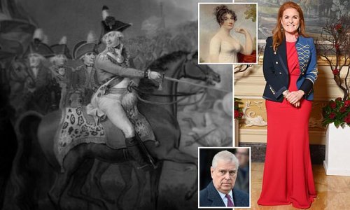 The ORIGINAL Fergie and Andrew? Historian draws parallels between bumbling Georgian predecessor who inspired the nursery rhyme The Grand Old Duke of York and his courtesan