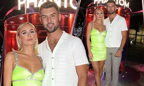 Millie Court and Liam Reardon attend Paco Rabanne's fragrance launch
