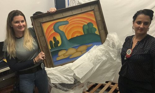 Brazilian daughter 'cons her mother out of £48million painting by using a fake psychic to convince her that it was "cursed"'