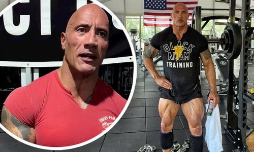 Dwayne 'The Rock' Johnson brings his own pre-planned meals to eat while ...