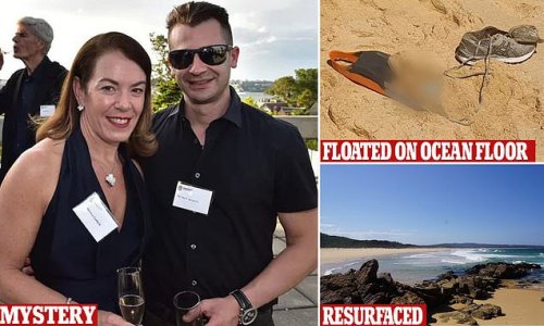 Ocean expert weighs in on how Melissa Caddick's foot washed up on a beach months after her disappearance - after details emerged about her husband's depressing new life